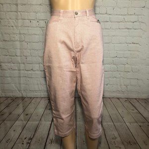 NEW LEE Plaid capri pants